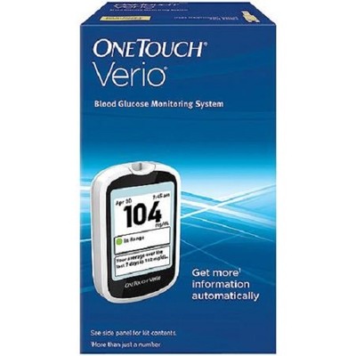 One Touch Verio Meter ** Blood Glucose Monitoring Kit **...