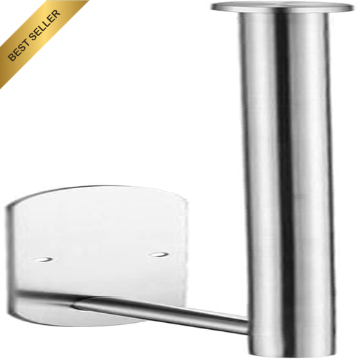Paper Towel Holder under Cabinet Mount, Self Adhesive Paper Towel Holder Wall Mo