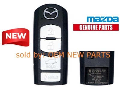 NEW OEM 2017 2018 2019 MAZDA CX-5 REMOTE SMART KEY FOB WAZSKE13D02 TKY2-67-5DY