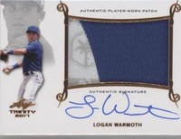 2017 Leaf Trinity - Logan Warmoth #PA-LW1