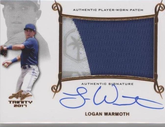 2017 Leaf Trinity - Logan Warmoth #PA-LW1