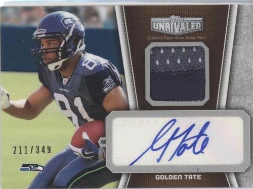 2010 Topps Unrivaled Golden Tate #UAP-GT