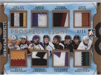 2015-16 Leaf In the Game Heroes & Prospects - Alex DeBrincat David Levin Jake Bean #P8P-05