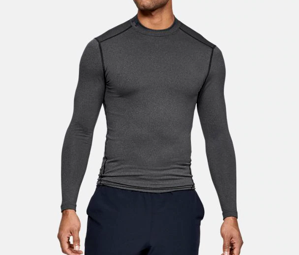

Мужская компрессионная футболка Under Armour ColdGear NEW AUTHENTIC Серая 1265648-090, Grey