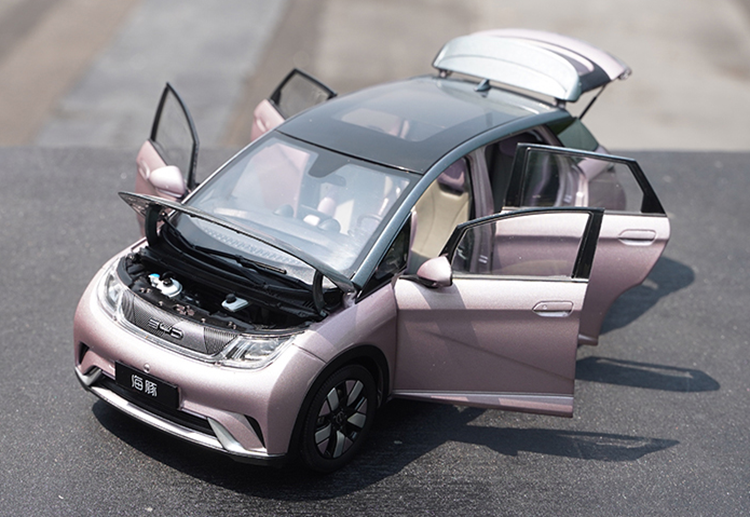 BYD DOLPHIN 非売品 ミニカー 1/18　未開封品 BYD DOLPHIN 非売品 ミニカー 1/18