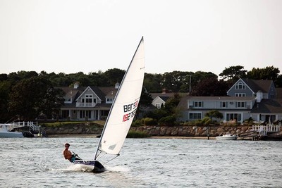 2004 Vanguard Laser sailboat with Right-On trailer