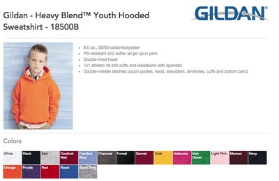 Pre-owned Gildan 24  Youth Heavy Blend Hooded Sweatshirt Bulk Kids Ok To Mix S-xl & Colors In Black