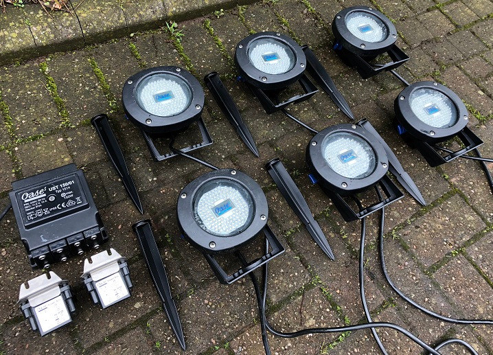 6x Oase LED Lunaqua 10 Pond Koi Fish Lake Display Garden Underwater