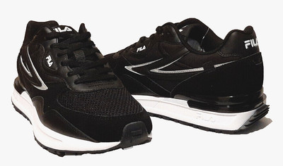 FILA Men's VALADO 3 Sneakers Black/White/Black Size 9