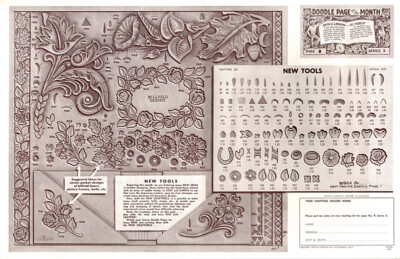 Leather Craft Doodle Pattern  NEW TOOLS