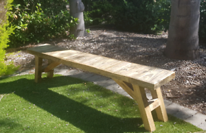 Boxing Day Sale Aged Pine Timber Bench Seat Other Furniture