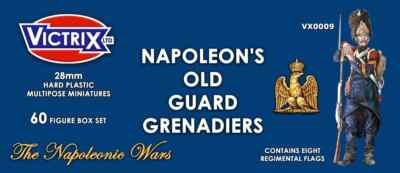 NAPOLEONIC FRENCH OLD GUARD GRENADIERS  - VICTRIX - VX0016 - SENT FIRST CLASS