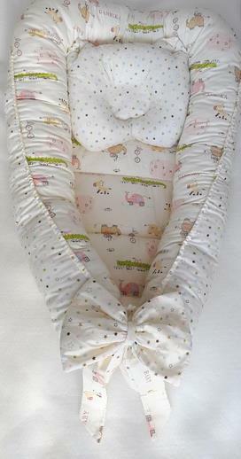 Baby Nest Nursery Bedding Bedside Sleeper Lounger Travel Bed Unisex Cot Pillow