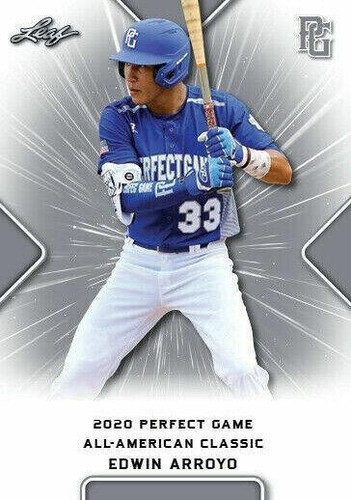 2020 Leaf Perfect Game All-American Classic - Edwin Arroyo #BA-EA1