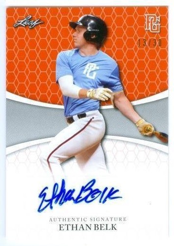 2022 Leaf Perfect Game National Showcase - Ethan Belk #BA-EB3