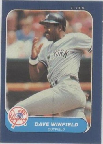 1986 Fleer Classic Miniatures - Dave Winfield #26