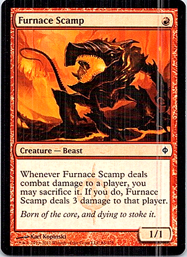 Scamp Magic The Gathering New Phyrexia Light Play