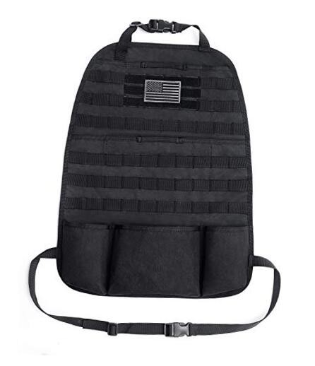 Car Seat Back Organizer - Upgraded Tactical Molle Vehicle Panel