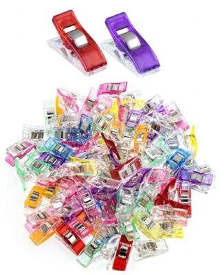 25pcs Multi-Purpose Fabric Sewing Clip，Mini Color Fabric Sewing Clips 