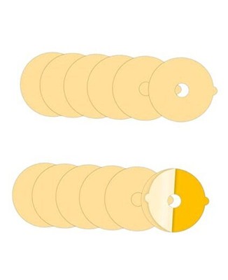 12 Pcs Flea Trap Refill Discs 6'' Replacement Glue Boards with Hole for Flea 