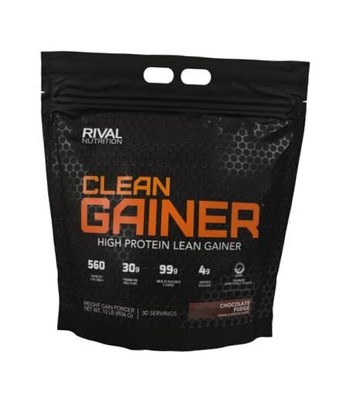 Clean Gainer - Fudge 10 Pound - Delicious Lean 10 Pound (Pack of 1) Chocolate