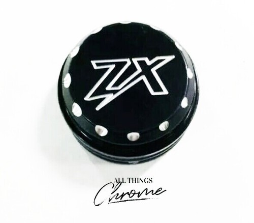 ❤︎Yuka❤︎ ZX-14 BLACK CONTRAST DIAMOND CUT “ZX” ENGRAVED YOKE CAP 2020