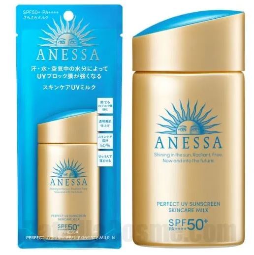 ファンデーション ANESSA perfect UV liquid SPF50 PA+++ Shiseido ANESSA Perfect UV 2022 Skincare Milk A SPF50+