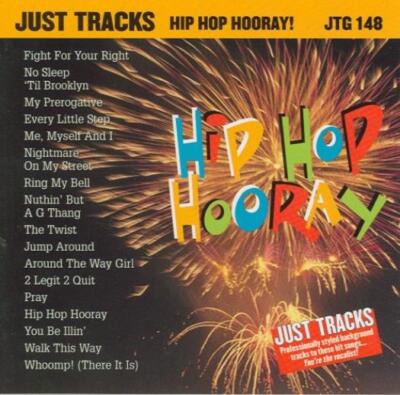 Just Tracks: Hip Hop Hooray! CD+G KARAOKE MUSIC CD classic