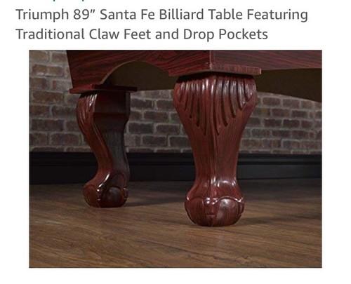 Triumph 89” Santa Fa Billiard Pool Table