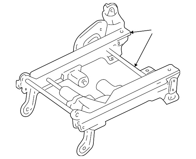 Genuine Ford Track Assembly 5L8Z-7861711-AB