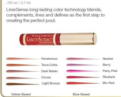 LIPSENSE SeneGence Long wear Lipstick OR GLOSS FULLSIZE GLOSSY HydraMATTE, LINER
