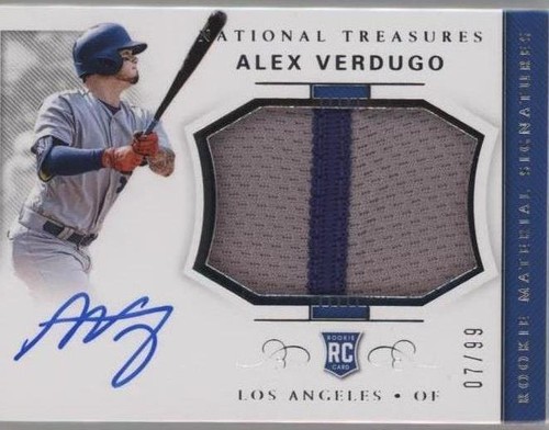 2018 Panini National Treasures - Alex Verdugo #19