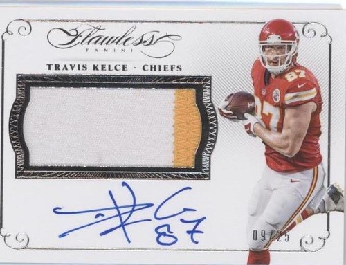 2015 Panini Flawless Travis Kelce #PA-TK