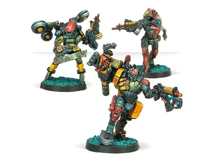 ОБЪЕДИНЕННАЯ АРМИЯ: НАБОР РАСШИРЕНИЯ MORAT ALPHA Infinity Miniatures Game Corvus Belli