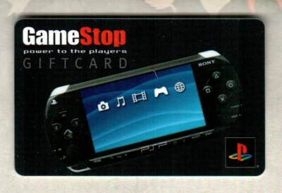 GAMESTOP Power to the Players, PSP 2007 Gift Card ( $0 )