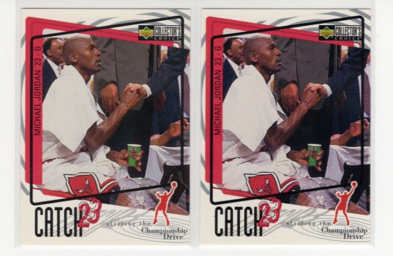 その他 upper deck 1997 Micheal Jordan series2 Michael Jordan 1997 Upper Deck Catch 23 #189 Chicago Bulls 2
