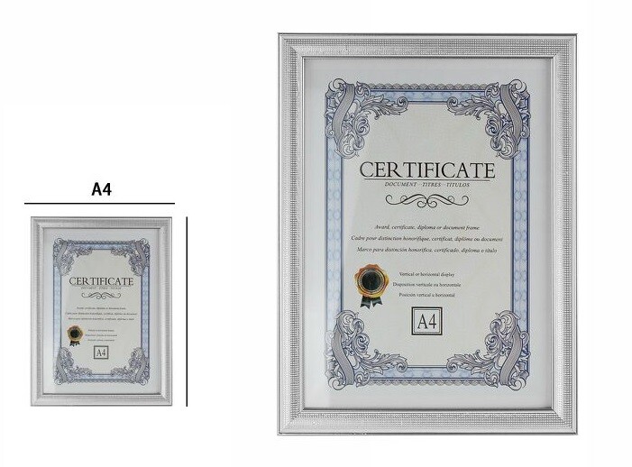 Cornice Per Foto Quadri Tele Certificati Dimensioni A4 20x30cm 67340 dfh