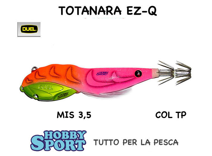TOTANARA DUEL EZ-Q GAMBERO MIS.3,5 GRAMMI 40 COL TP A1637 PINK ORANGE
