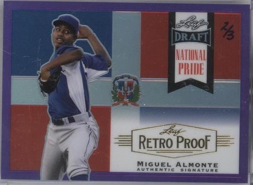2013 Leaf Metal Draft - Miguel Almonte #NP-MA2