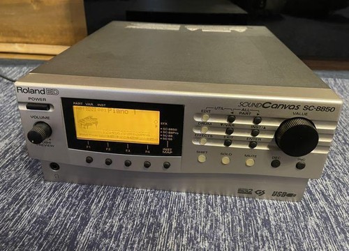 Roland Sound Canvas SC-8850 MIDI Module Synthesizer USB