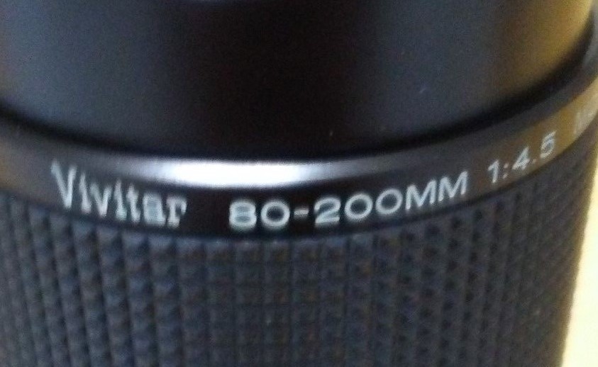 VIVITAR 80-200MM 1:4.5 MC ZOOM 58MM LENS FOR OLYMPUS OM CAMERA