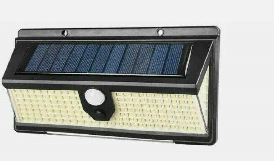 Faretto lampada solare esterno 190 led luce emergenza sensore CLS190 sus