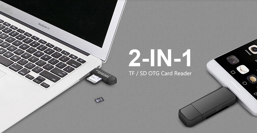 Usb Card Reader Micro Otg Sd Tf 2 1 C Adapter Type 0 Phone Android 2in1 Pc 3 Sam