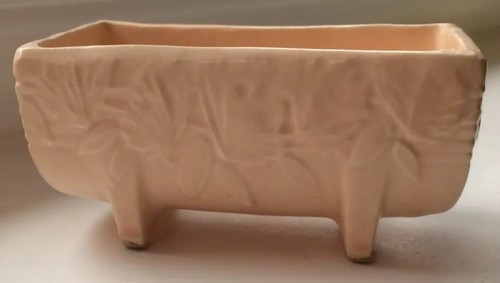 McCoy Pottery 1940’s Small Fernery - Coral Pink