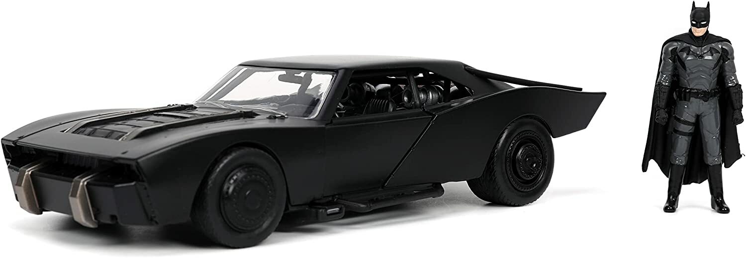 The Batman 2022 Batmobile 1/24 Die-cast Car w/ 2.75