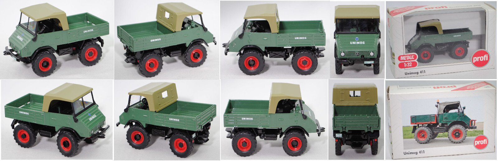 SIKUウニモグ411 （1/32） 1/32 Mercedes Unimog U411 - Vehicles-Mercedes : Model Barn