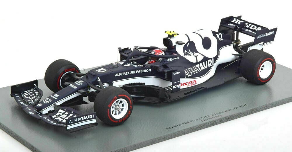 1/43 Spark Alpha Taul AT02 アメリカGP 2021 1/18 Alpha Tauri F1 AT02 Honda RA620H N10 3rd Azerbaijan GP