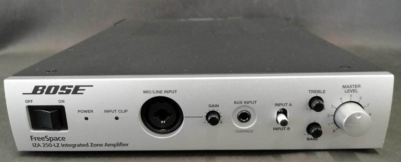 BOSE IZA 250-LZ FreeSpace Power Amplifier w/PowerCable Good BOSE IZA 250-LZ FreeSpace Power Amplifier w/PowerCable Good