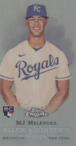 10) MJ MELENDEZ RC 2022 Topps Chrome w/ Purple Refractor
