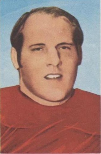 1972 The Wonderful World of Pro Football USA Player Stamps Jon Morris #234